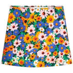 We Wore What  Macro Wildflowers Tube Mini Skirt Photo 0