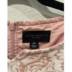 Victoria Beckham Blush Pink Floral Jacquard Sleeveless Shift Mini Dress Photo 5