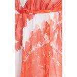 Milly 'Anna' Sz 4 Poppy Red Silk Fit & Flare A-Line Short Cocktail Party Dress Photo 3