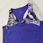 Bolle Tenniswear Athletic Racerback Performance Tank Top Women's XS Purple/Blue Purple Photo 2