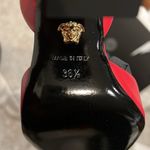 Versace NEW La Medusa Slingback Pumps/Heels in Red, Size 36.5 New in Box $1250 Photo 11