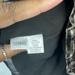 American Vintage Vintage Y2K Fairycore Green Velvet Shirt Size Small Lace Trim V Neck Whimsical Photo 3