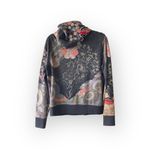 Lucky Brand Rare: Y2K ☂︎︎ Geisha Parasol Embroidery Zipper Hoodie ☂︎︎ Navy ☂︎︎ L Photo 14