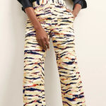 MM.LaFleur  Madelyn Savannah Print Pull-on Pants Size L Photo 0