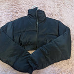 Pretty Little Thing  Black Puffer Jacket Photo 0