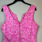 Lilly Pulitzer Target Women's See Ya Later Sheath Mini Dress Pink Sleeveless 14 Photo 7