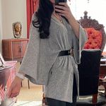 Anthropologie Anthro Saturday Sunday grey open cardigan one size Photo 4