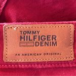 Tommy Hilfiger Red Tribeca Skinny Crop Denim Pants Womens Size 10 Casual Preppy Photo 5