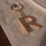 Cotton On rose gold capital R key chain bag charm new Photo 1