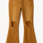 Stylish Tan Flared Women Jeans Size undefined Photo 0
