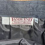 Lands' End  Vintage 90s Grey 100% Wool Western Prairie Ranch Midi Skirt Photo 8
