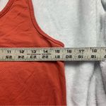 Oiselle  size 6 small fly out Racerback Burnt Orange Tank Top Photo 6