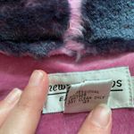 Newport News Vintage Y2K Leather Fur Lined Pink Hooded Winter Coat 1X Coquette Scandigirl Photo 7