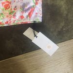 Shade & Shore Women's Halter Center Front Ring Bralette Bikini Top Photo 9