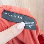 Relativity Womens Maxi Skirt Size XL Coral Embroidered Boho Tiered Cottage Fairy Photo 5