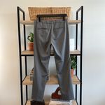 Banana Republic Ryan Mid-Rise Black Dot Gray Woven Career Dress Pant Trouser, 4 Photo 4