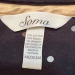 Soma  Black and Silver Embellished Sheath Night Gown size M Photo 2