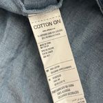 Cotton On  Lightweight Denim Shirtdress - Size M Photo 5
