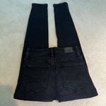 American Eagle  Next Level Highest Waist Jeggings in Black.. Photo 6