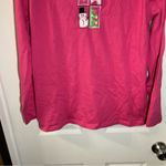 M&C Sportswear Pink Christmas Embroidered Long Sleeve top size 2X Photo 7