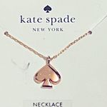 Kate Spade NWT  Mini Spade Necklace Photo 1