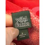 Wild Fable  Keep Dreaming Red Oversized Crewneck Sweatshirt Size Small Photo 2