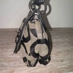 Coach RARE Vintage  Parker Pleated Op Art Signature Black Gray Handbag #13408 Photo 7