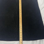 Eddie Bauer Vtg Y2K Long Skirt Womens Black Corduroy Stretch Size 16 Photo 9