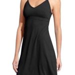 Athleta Shorebreak Activewear Swim Dress Sz Small Grey Built in Bra Photo 1