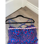 Free People  Women's Tigerlilly Midi Dress Cobalt Combo Size M Photo 4