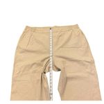 Lane Bryant  Pants 24 Linen Blend High Rise Tapered Leg Pull On Oatmeal NWT Photo 4