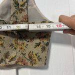 Cider NWT Natural Garden Tie Lace front Tapestry cropped top size small Photo 5
