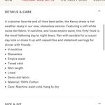 Tuckernuck  Pomander Place White Swiss Dot Sleeveless Kenzo Dress Photo 3