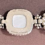 Michael Dawkins Sterling Silver & Gemstone Bracelet Amethyst Multi 7" Rose Photo 7