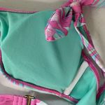 Gianni Bini GB Purple Tropical Bikini Top Medium Photo 5