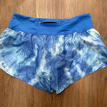 Nike  Running Shorts Womens XL Blue Tie Dye Athletic Gym Activewear Photo 1