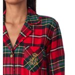 Ralph Lauren Brand New Lauren Women's Size Large Red Plaid Pajama Set 2 Piece Photo 2