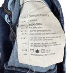 Current/Elliott VINTAGE Y2K Low Rise Denim Mini Skirt in Blue Size S (1) Photo 5