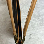 Max New York Black Tan Brown Handle Leather Purse Shoulder Bag 90s 2000s Photo 4