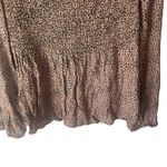 Urban Romantics Urban‎ Romantics Women's Size Medium Cheetah Babydoll Top Photo 2