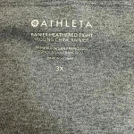 Athleta Sold  Rainier gray heathered tights leggings gray size 3X NWOT Photo 6