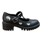 Hot Topic Yin-Yang Mary Janes T-Strap Platform Chunky Lug Sole Shoes Size 10 Photo 4