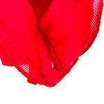 WAYF NWT  size small red v‎ neck romper ruffle front and rear zip up rear Photo 4