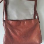 American Leather Co Brown Leather Crossbody Bag Photo 6