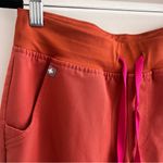FIGS  Orange and Pink Jogger Pants Photo 2