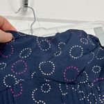 American Eagle New  Size 2 Blue, Cream, Pink Strapless Mini Dress Photo 3