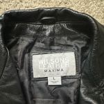 wilson's leather Women’s Black Leather Jacket by Wilson’s Leather Photo 4