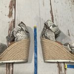 Treasure & Bond  POPPY ESPADRILLE WEDGE SNAKE PRINT WEDGE SANDALS Photo 6