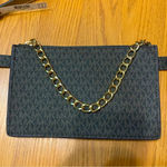 Michael Kors  Chain Belt Bag, Brown Photo 8