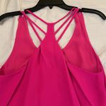 Parker  size small hot pink tank strapppy lined NWOT Photo 5